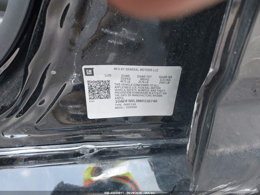 2021 CADILLAC CT4 auction photo 8