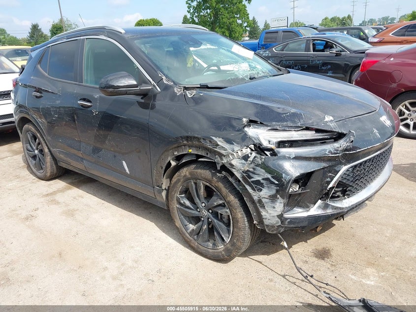 Vin: kl4amdsl2rb001962, lot: 46004131, buick encore gx sport touring fwd 2024 img_1