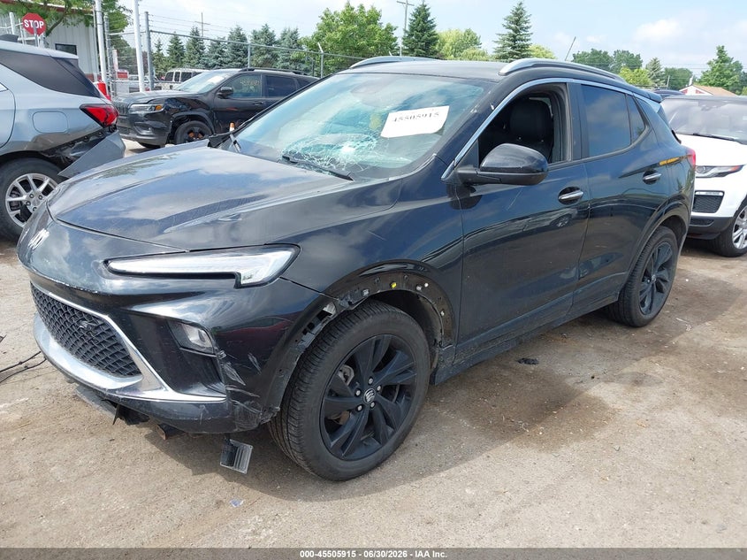 Vin: kl4amdsl2rb001962, lot: 46004131, buick encore gx sport touring fwd 20242