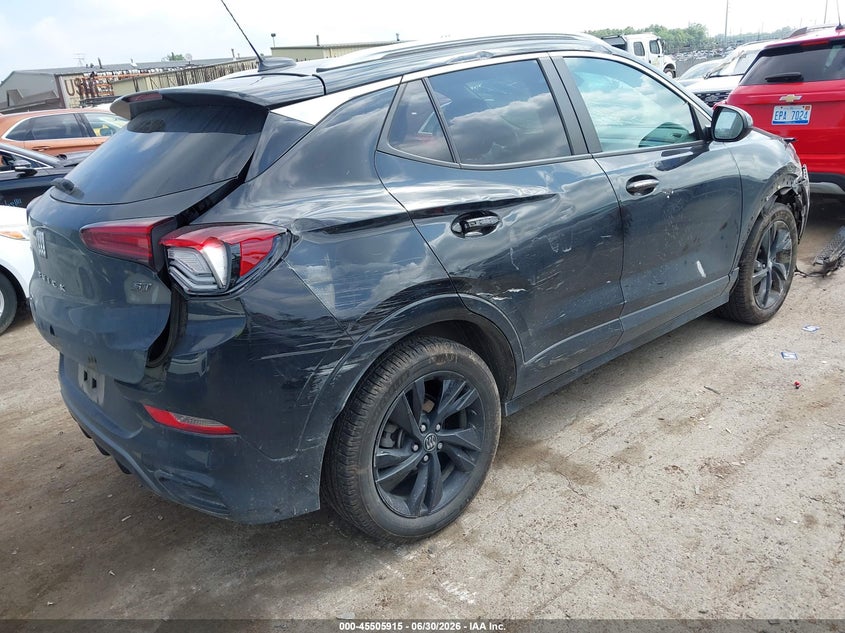 Vin: kl4amdsl2rb001962, lot: 46004131, buick encore gx sport touring fwd 20244