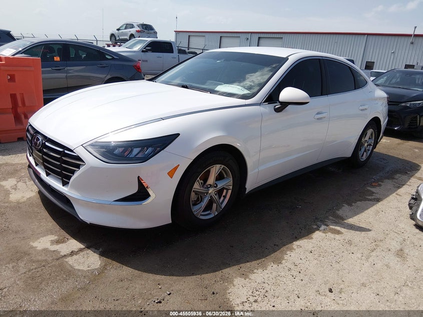 2020 Hyundai Sonata, Пресная вода, IAAI, VIN 5NPEG4JA9LH054730 — фото 2