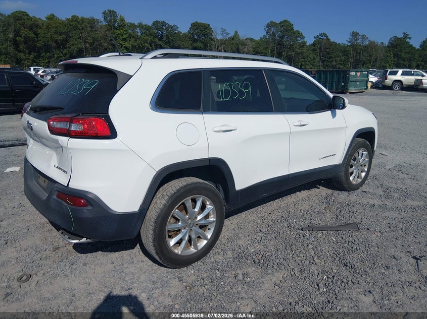 2015 JEEP CHEROKEE auction photo 4