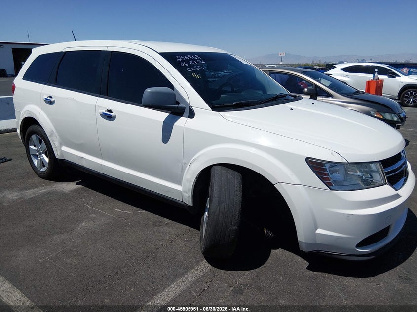 2013 DODGE JOURNEY auction photo 1