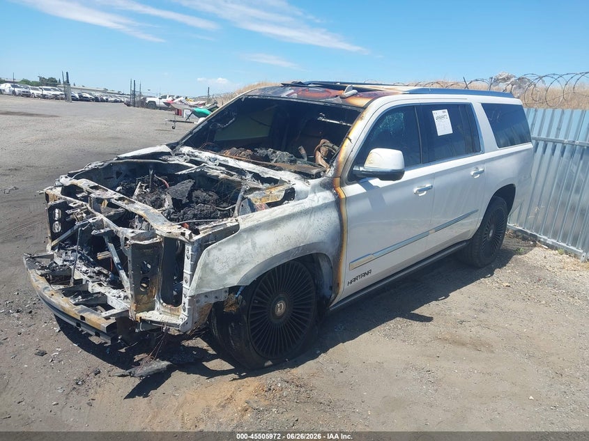 Vin: 1gys4kkj1hr382331, lot: 46004188, cadillac escalade esv platinum 20172