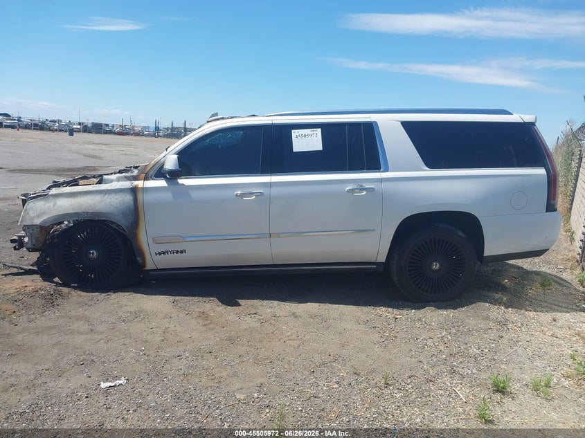 Vin: 1gys4kkj1hr382331, lot: 46004188, cadillac escalade esv platinum 20173