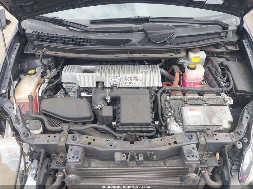 2011 TOYOTA PRIUS HATCHBACK 1.8L I-4 DOHC, VVT, 98HP