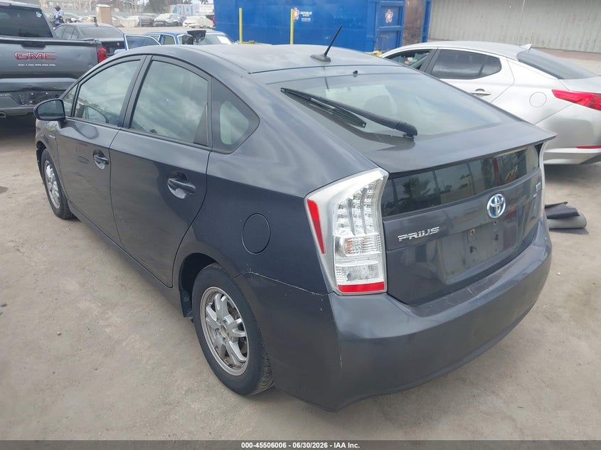 2011 TOYOTA PRIUS HATCHBACK 1.8L I-4 DOHC, VVT, 98HP
