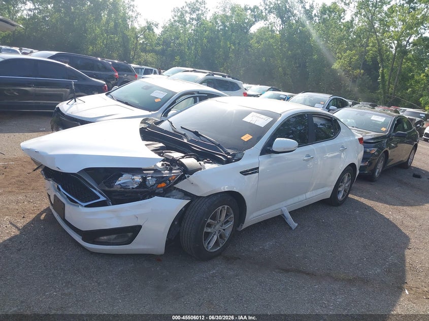 Vin: knagm4a7xd5441405, lot: 46004228, kia optima lx 20132