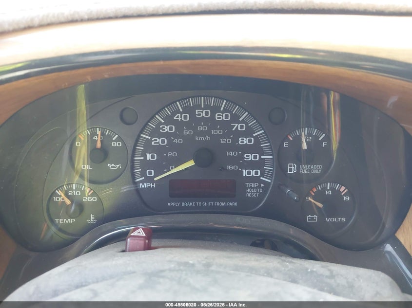 1998 CHEVROLET VAN VAN 5.7L V-8 245HP