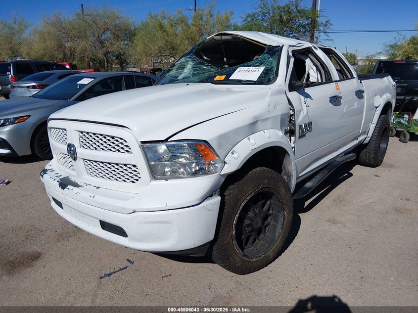 Vin: 1c6rr7ftxks673075, lot: 46004259, ram 1500 classic tradesman  4x4 6'4 box 20192