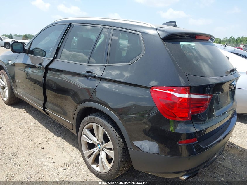 Vin: 5uxwx7c5xe0e82409, lot: 46004343, bmw x3 xdrive35i 20143