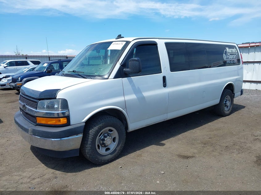 Vin: 1gazgpfg4k1204287, lot: 46004395, chevrolet express 3500 lt 20192