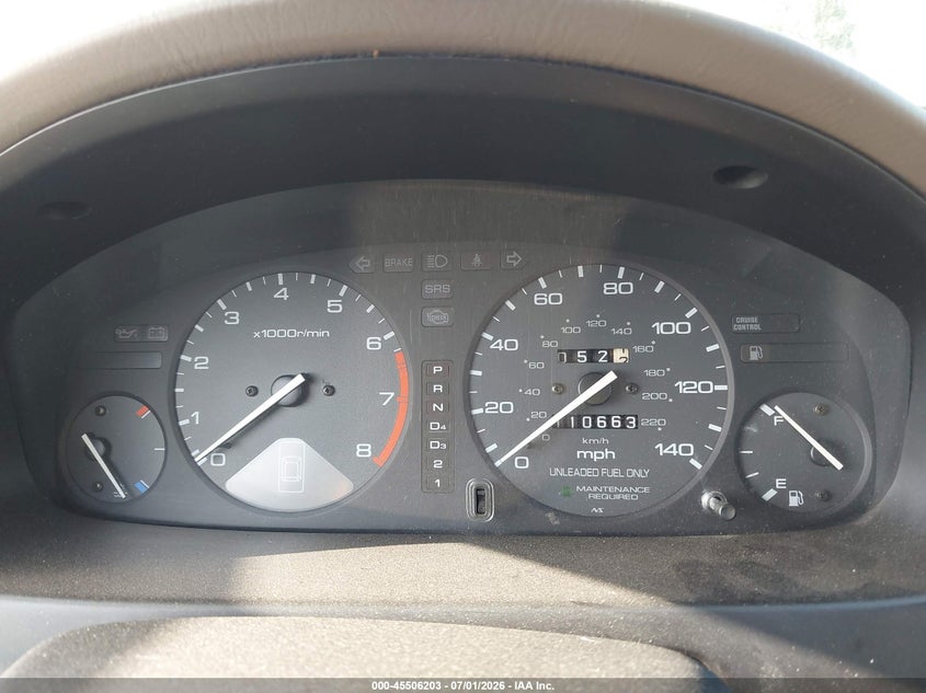 1996 HONDA ACCORD auction photo 7