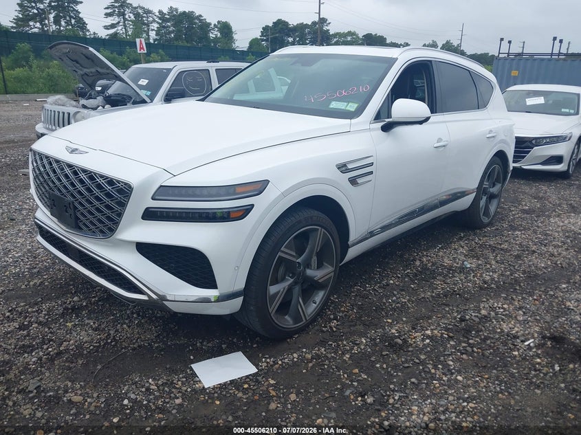 Vin: kmuheesc7su270604, lot: 46004426, genesis gv80 3.5t prestige awd 20252
