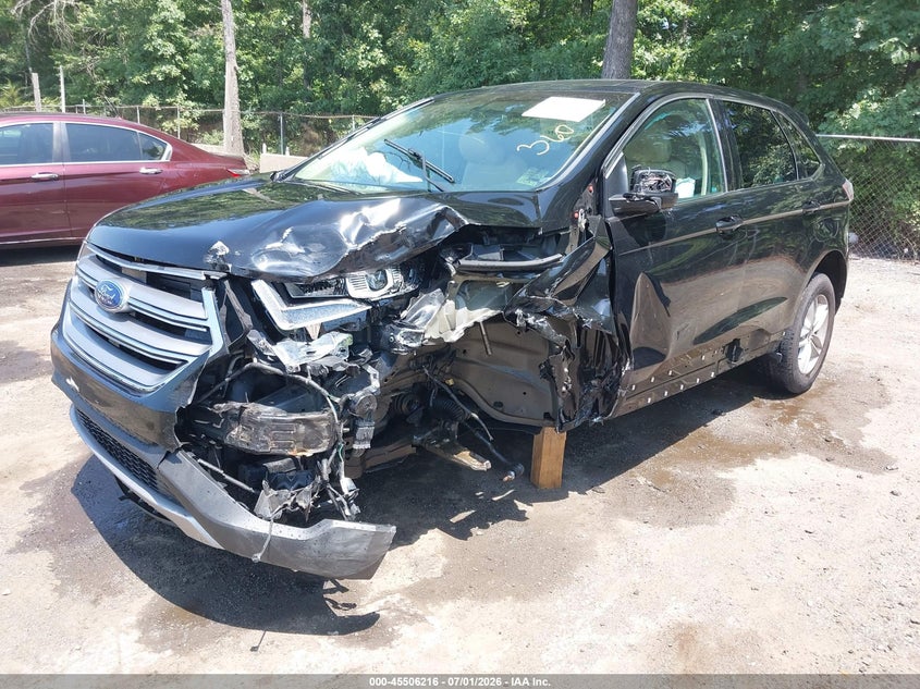 Vin: 2fmpk4j94gbc16208, lot: 46004432, ford edge sel 20162