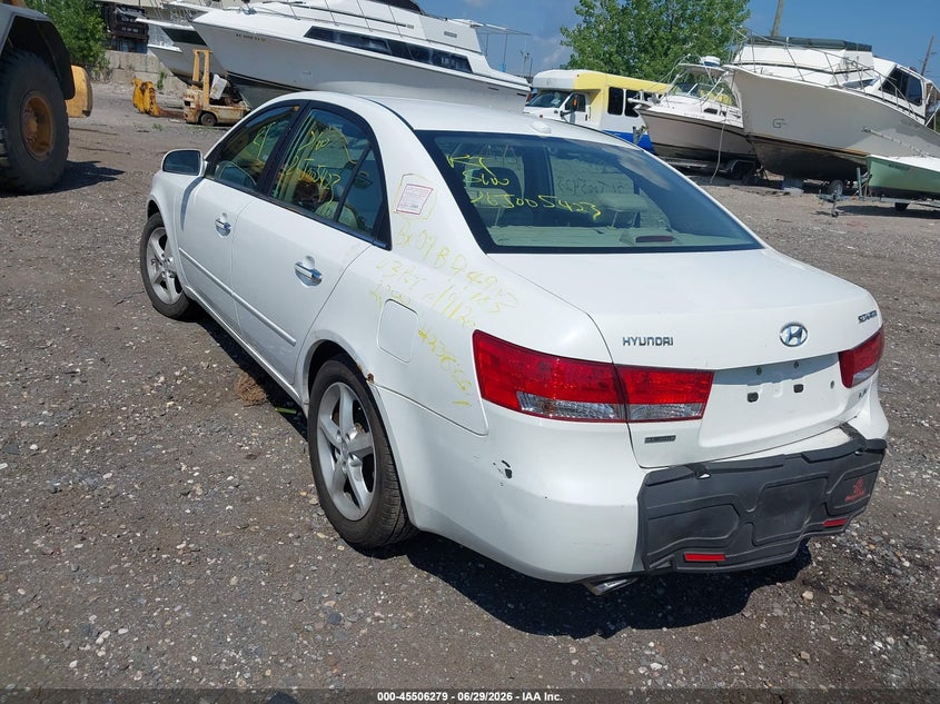2007 HYUNDAI SONATA auction photo 3