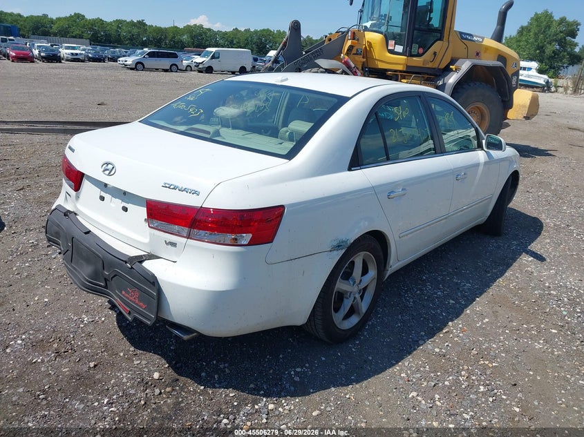2007 HYUNDAI SONATA auction photo 4