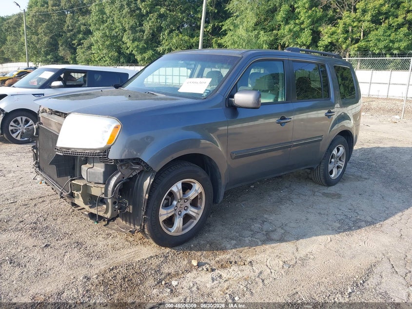 Vin: 5fnyf3h45cb012189, lot: 46004525, honda pilot ex 20122
