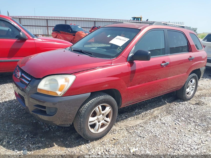 2007 KIA SPORTAGE auction photo 2