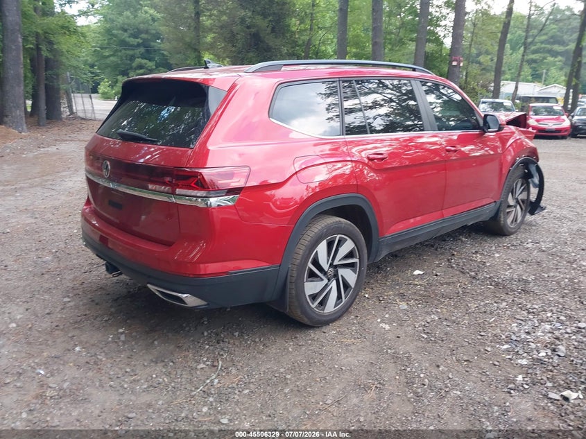 2024 VOLKSWAGEN ATLAS auction photo 4