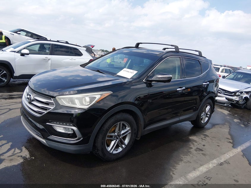 2018 HYUNDAI SANTA FE SPORT UTILITY VEHICLE 2.4L I-4 DI, DOHC, VVT, 185HP