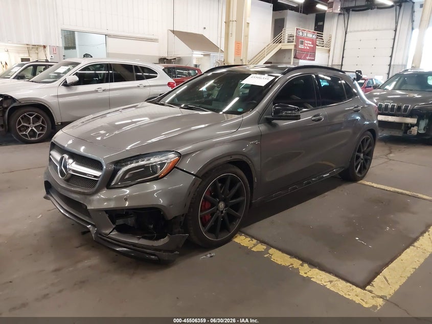 2015 MERCEDES-BENZ GLA 45 AMG auction photo 2
