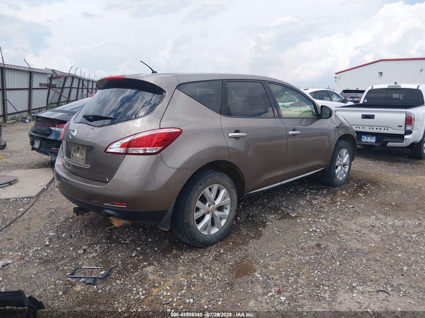 Vin: jn8az1mu4dw207978, lot: 46004576, nissan murano s 20134
