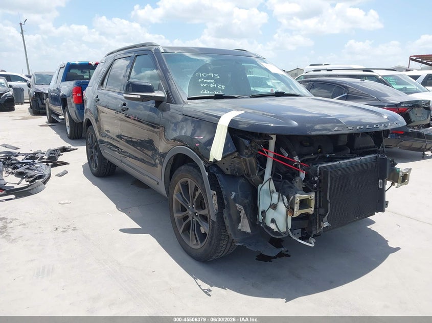 Vin: 1fm5k8d88hga12605, lot: 46004595, ford explorer xlt 2017 img_1