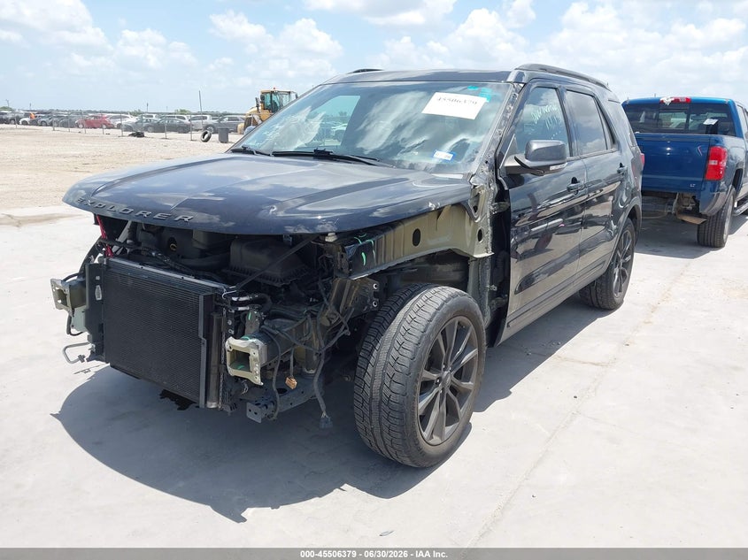 Vin: 1fm5k8d88hga12605, lot: 46004595, ford explorer xlt 20172