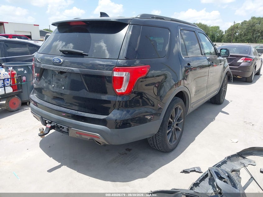 Vin: 1fm5k8d88hga12605, lot: 46004595, ford explorer xlt 20174