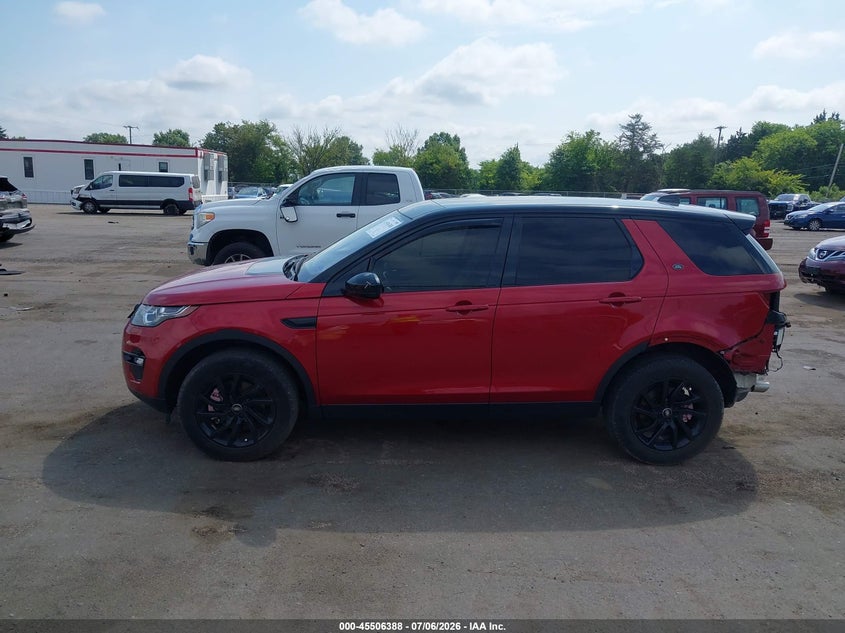 2019 Land Rover Discovery Sport Hse/Landmark Edition VIN: SALCR2FX5KH794848 Lot: 45506388