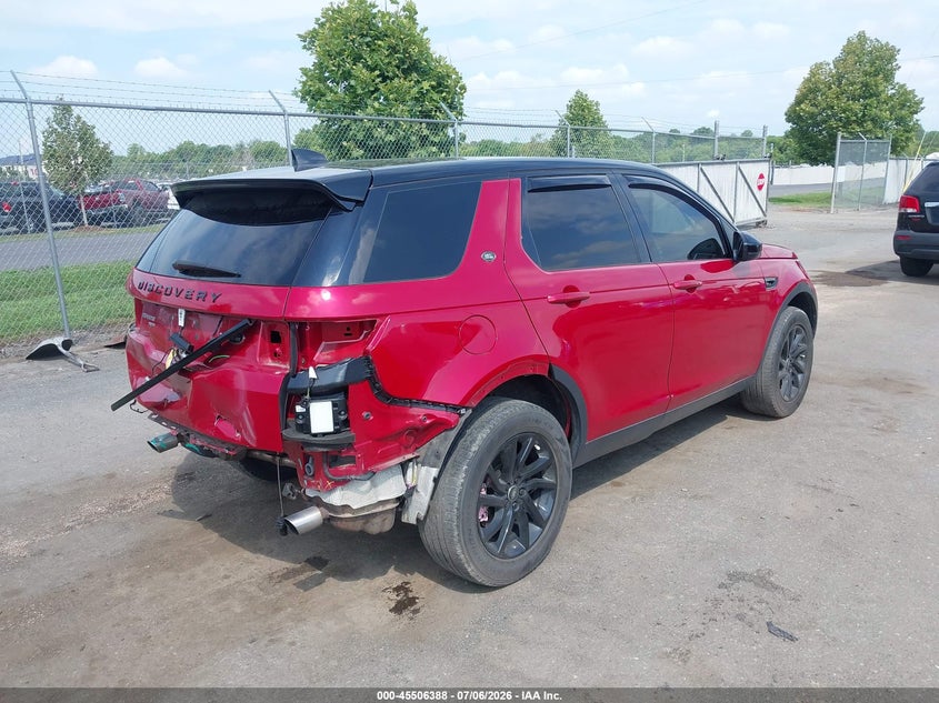 Vin: salcr2fx5kh794848, lot: 46004604, land rover discovery sport hse/landmark edition 20194