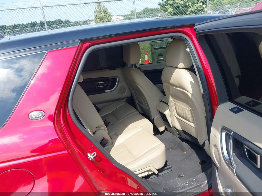 2019 Land Rover Discovery Sport Hse/Landmark Edition VIN: SALCR2FX5KH794848 Lot: 45506388