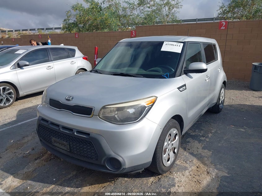 2015 Kia Soul, Обычный износ, IAAI, VIN KNDJN2A25F7789960 — фото 2