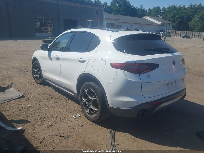 2022 Alfa Romeo Stelvio Ti Awd VIN: ZASPAKBNXN7D40990 Lot: 45506433