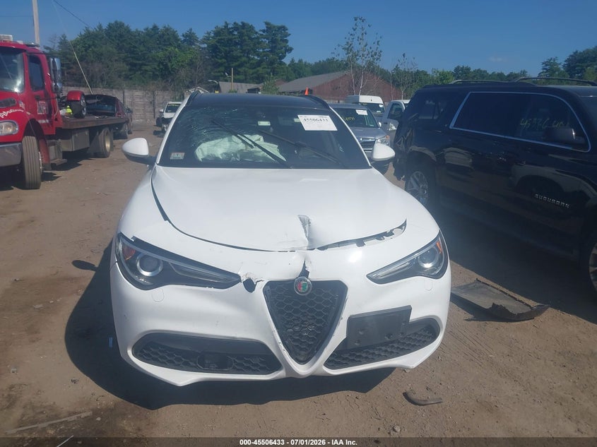 2022 Alfa Romeo Stelvio Ti Awd VIN: ZASPAKBNXN7D40990 Lot: 45506433