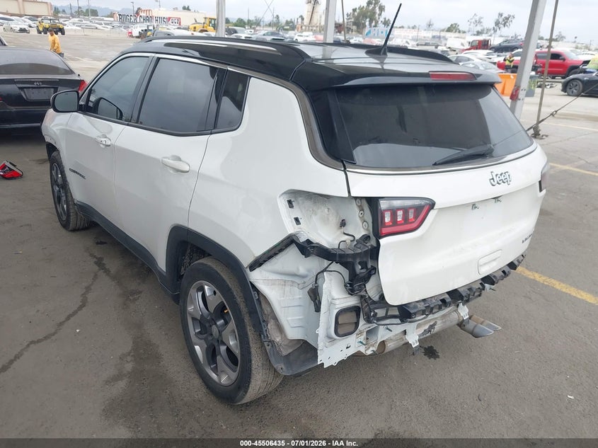 Vin: 3c4njccb7lt125649, lot: 46004651, jeep compass limited fwd 20203