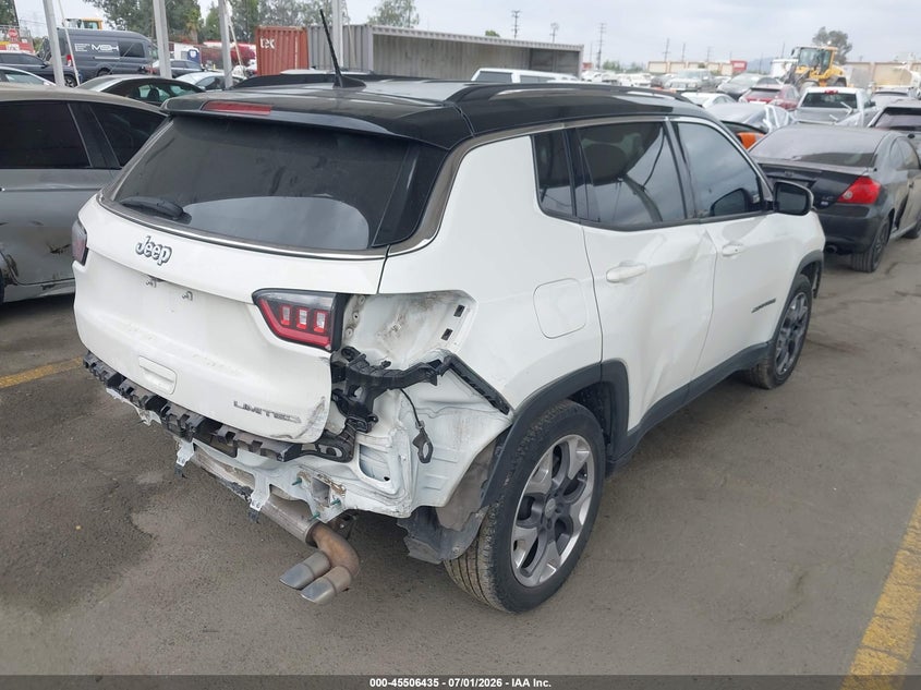 Vin: 3c4njccb7lt125649, lot: 46004651, jeep compass limited fwd 20204