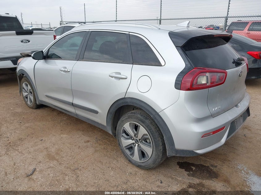 Vin: kndcb3lc6k5351886, lot: 46004654, kia niro lx 20193