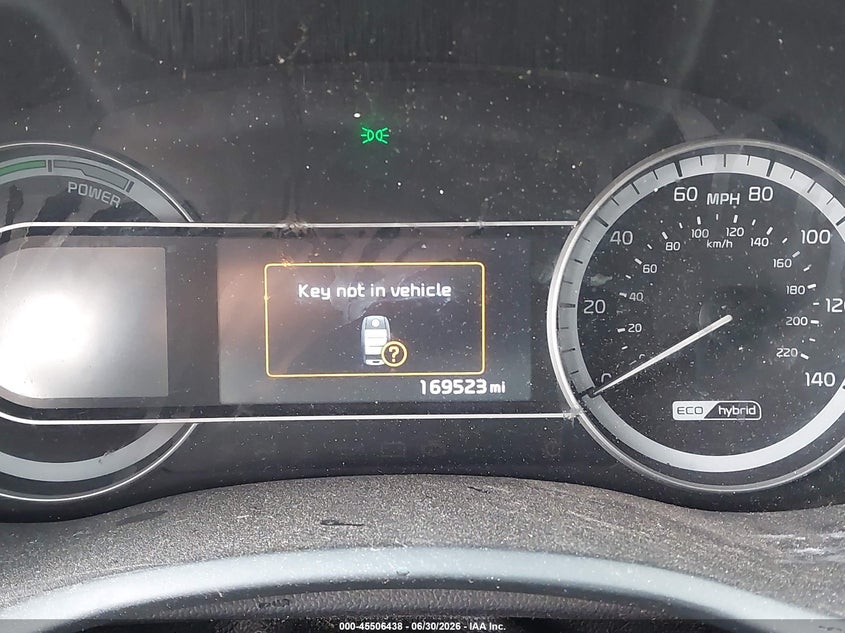 2019 Kia Niro Lx VIN: KNDCB3LC6K5351886 Lot: 45506438