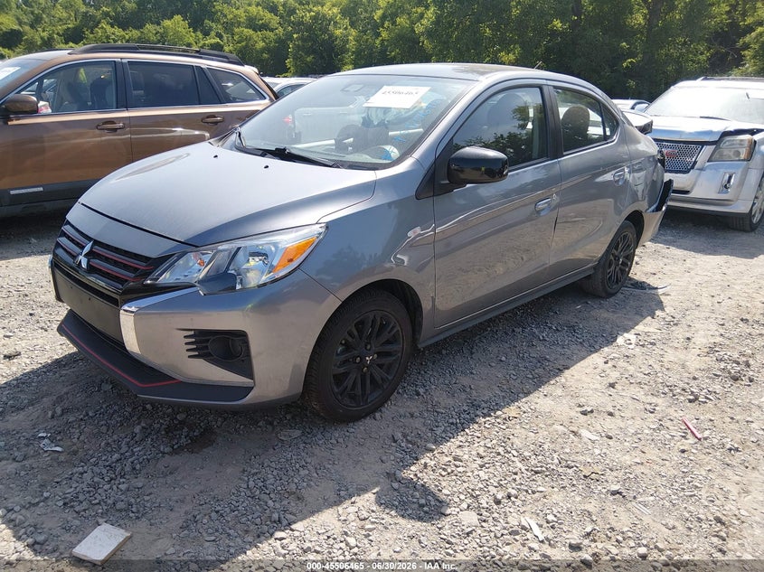 Vin: ml32fufj1phf04248, lot: 46004681, mitsubishi mirage g4 black edition 20232