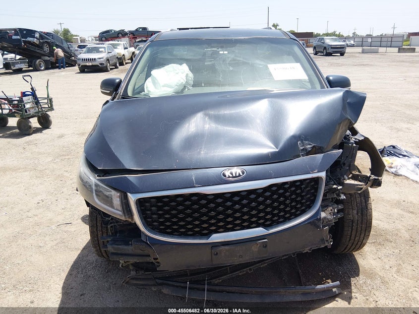 2016 Kia Sedona Lx VIN: KNDMB5C13G6086635 Lot: 45506482