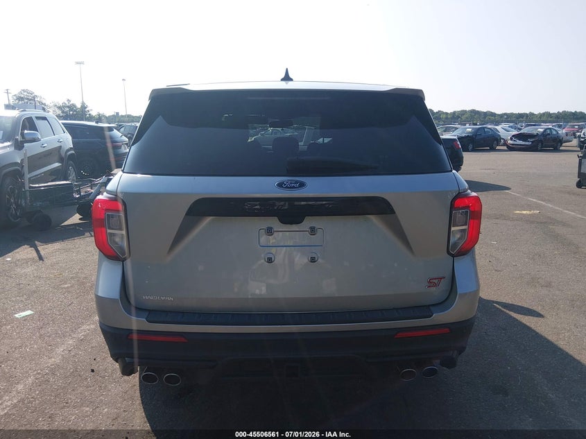 VIN 1FM5K8GC7NGA72239 2022 FORD EXPLORER ST
