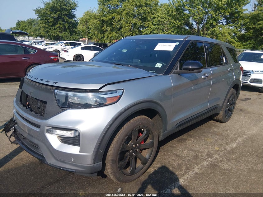 Vin: 1fm5k8gc7nga72239, lot: 46004777, ford explorer st 20222