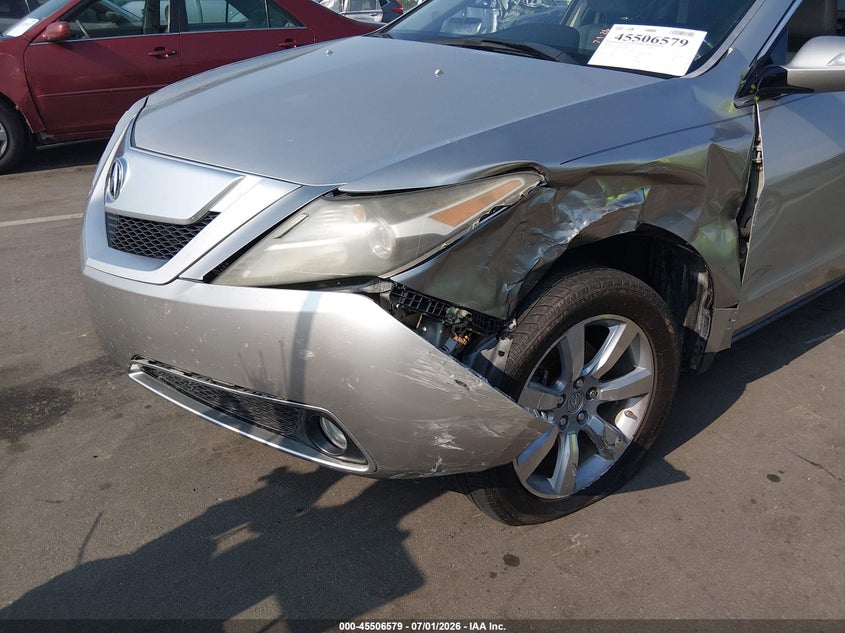 2010 Acura Zdx VIN: 2HNYB1H40AH503044 Lot: 45506579