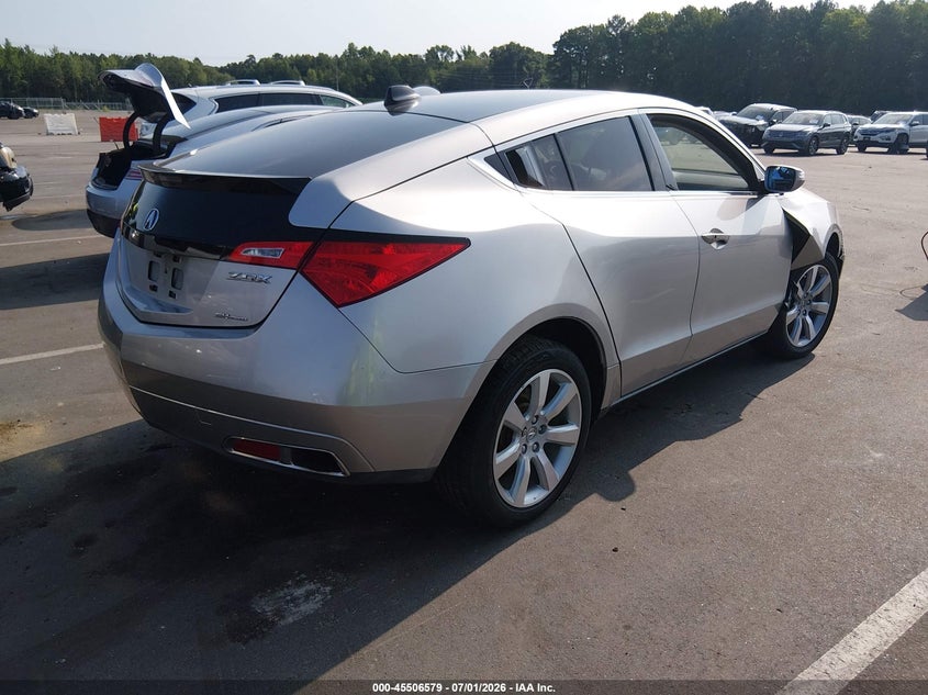 2010 ACURA ZDX auction photo 4