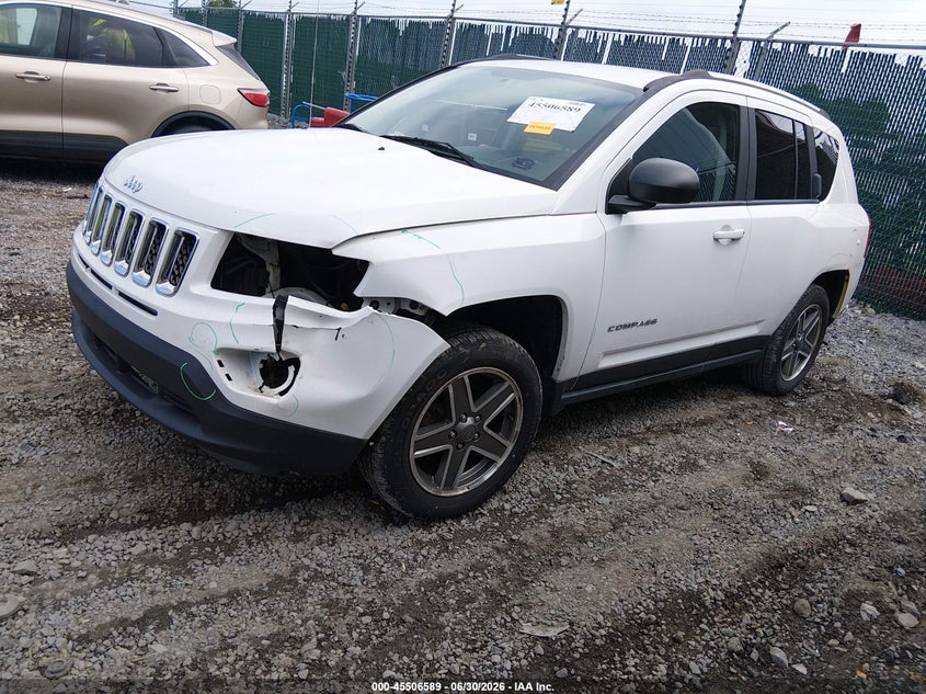 Vin: 1c4njdbb3dd231904, lot: 46004805, jeep compass sport 20132
