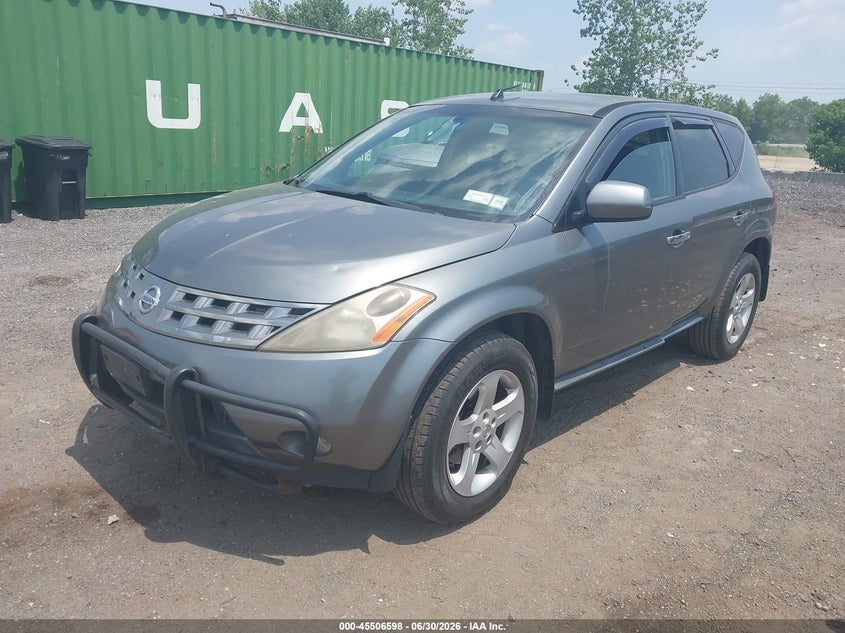 2005 Nissan Murano Sl JN8AZ08W85W441841 photo 1