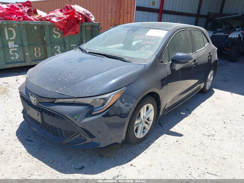 Vin: jtnk4rbe5k3069001, lot: 46004836, toyota corolla se 20192