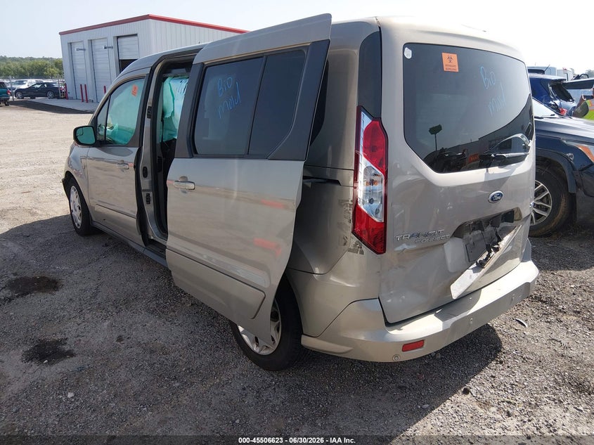 Vin: nm0ge9f73g1268387, lot: 46004839, ford transit connect xlt 20163